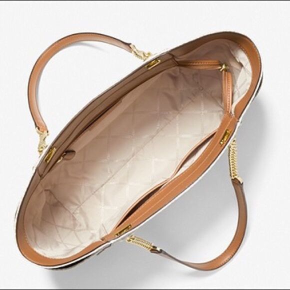 Michael Kors Jet Set Travel Large Logo Shoulder Bag - Picture 3 of 4